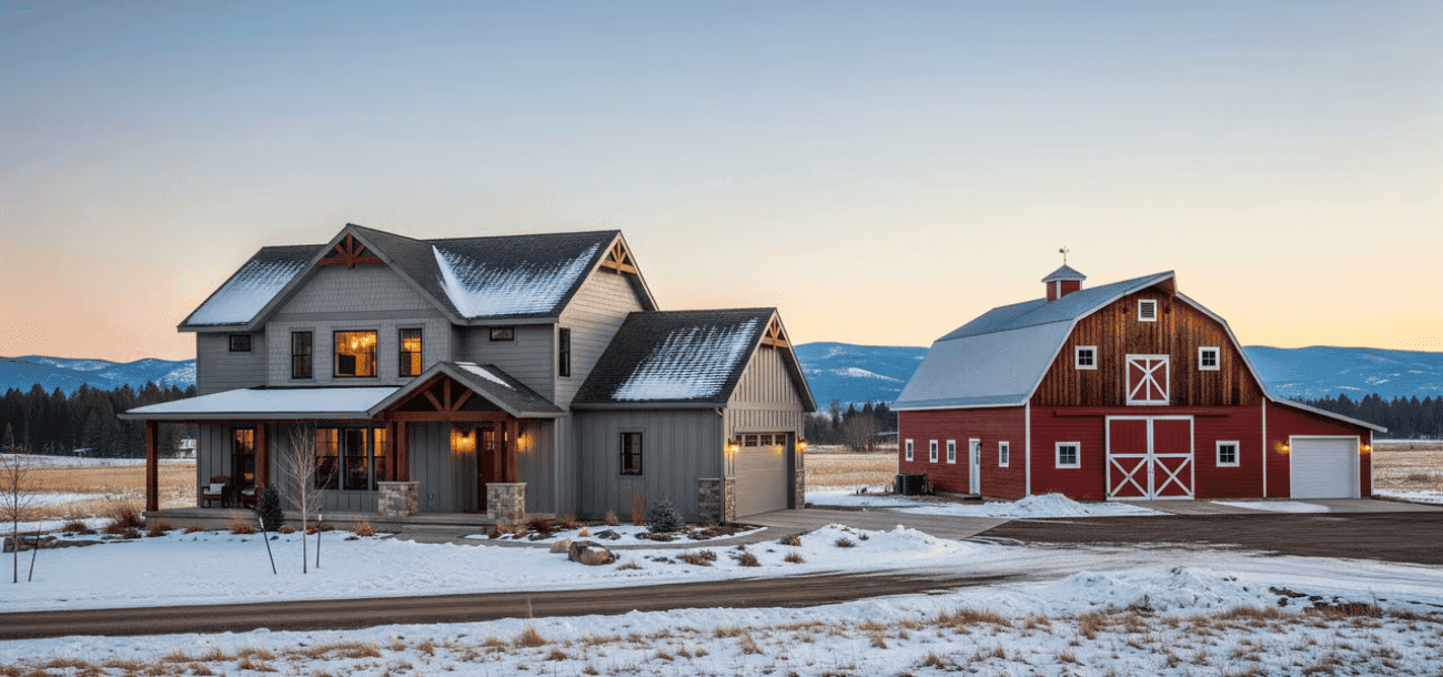 Hamilton, Montana — historic Bitterroot Valley town surrounded by ranches and mountain views.